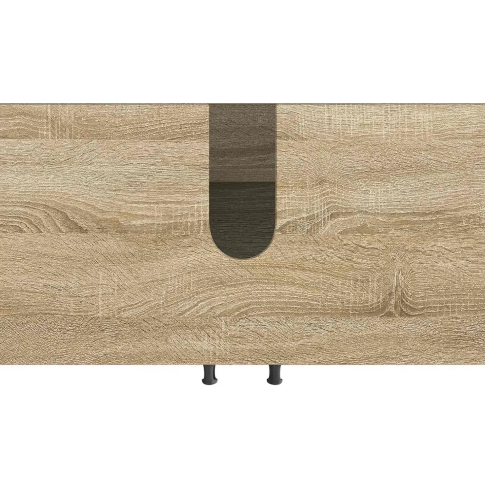 vidaXL Badkamer wastafelkast HAARLEM Sonoma Eiken 59,5 x 31,5 x 59 cm