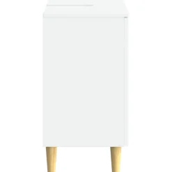 vidaXL Badkamer wastafelkast ARNHEM Wit 59,5 x 31,5 x 59 cm