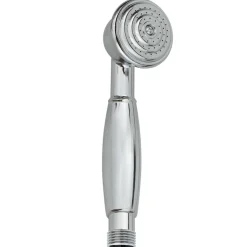 vidaXL Badkraan tweeknops en handdouche chroom