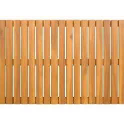 vidaXL Badmat 2 st Naturel 60 x 40 cm Massief Acaciahout