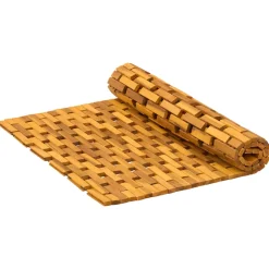 vidaXL Badmatten Naturel 65 x 100 cm Massief Acaciahout