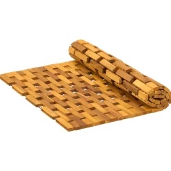 vidaXL Badmatten Naturel 55 x 80 cm Massief Acaciahout