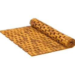 vidaXL Badmatten Naturel 85 x 120 cm Massief Acaciahout