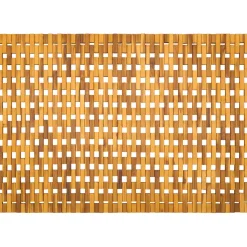 vidaXL Badmatten Naturel 85 x 120 cm Massief Acaciahout