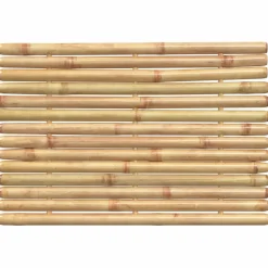 vidaXL Badmatten 2 st 50x35 cm bamboe