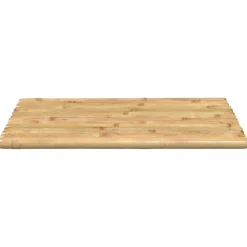 vidaXL Badmatten 2 st 50x35 cm bamboe