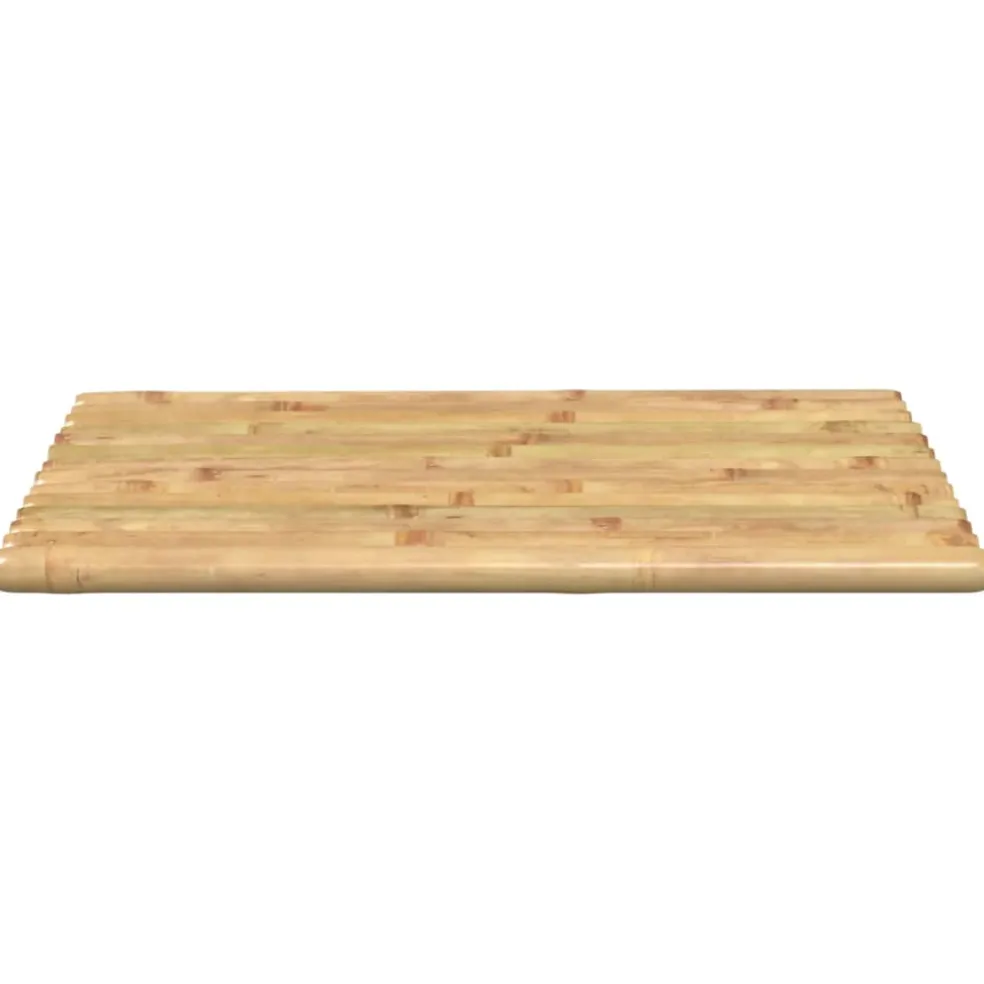 vidaXL Badmatten 2 st 50x35 cm bamboe