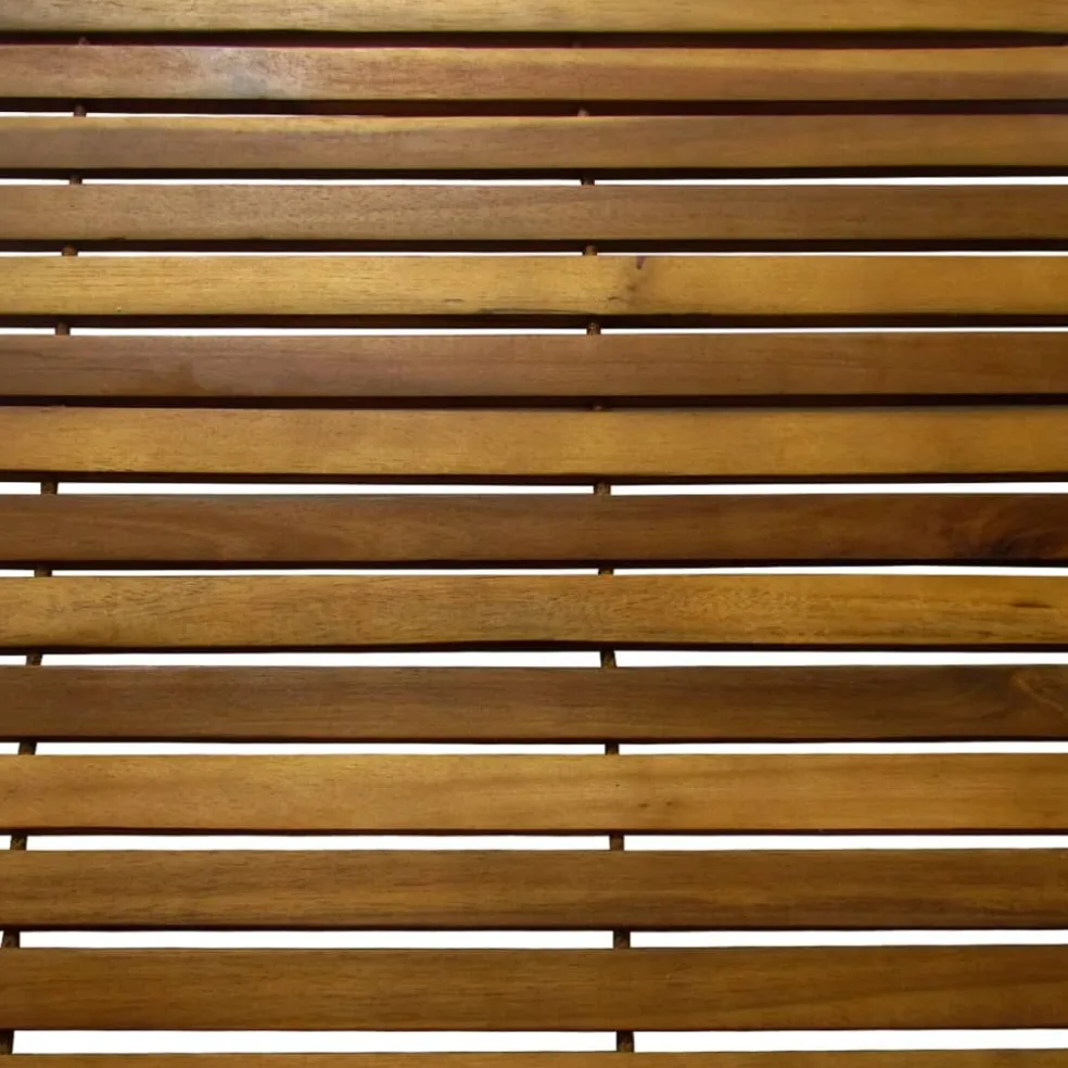 vidaXL Badmat 80x50 cm acaciahout