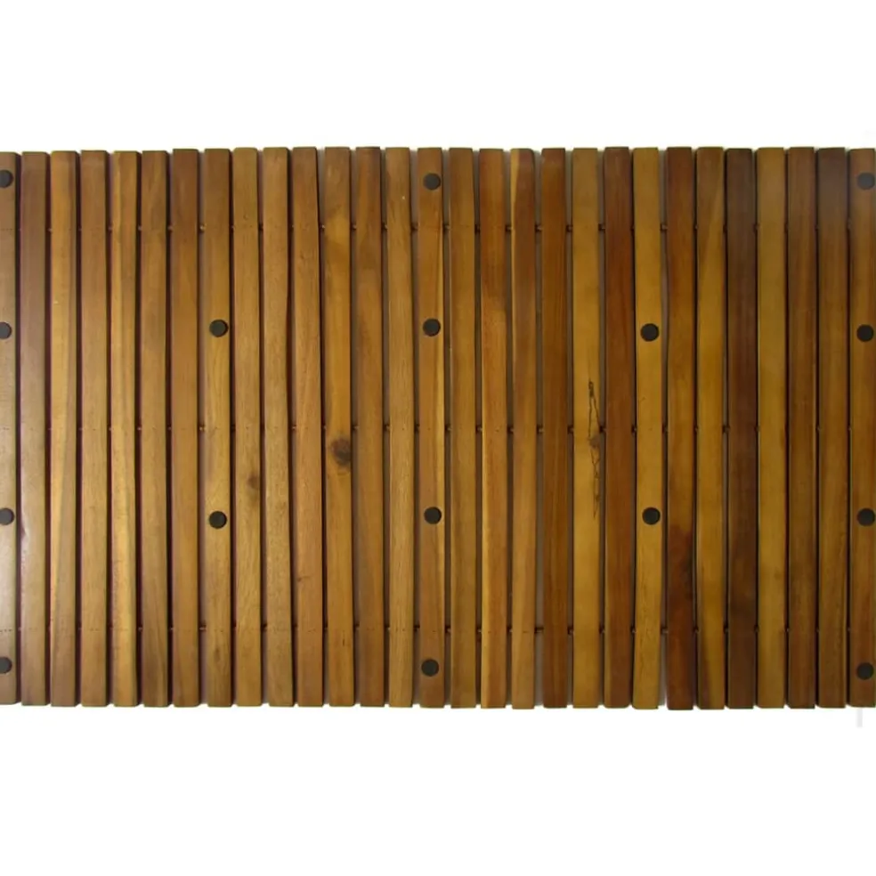 vidaXL Badmat 80x50 cm acaciahout