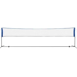 vidaXL Badmintonnet met shuttles 600 x 155 cm