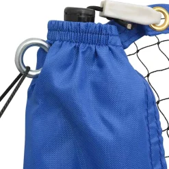 vidaXL Badmintonnet met shuttles 600 x 155 cm