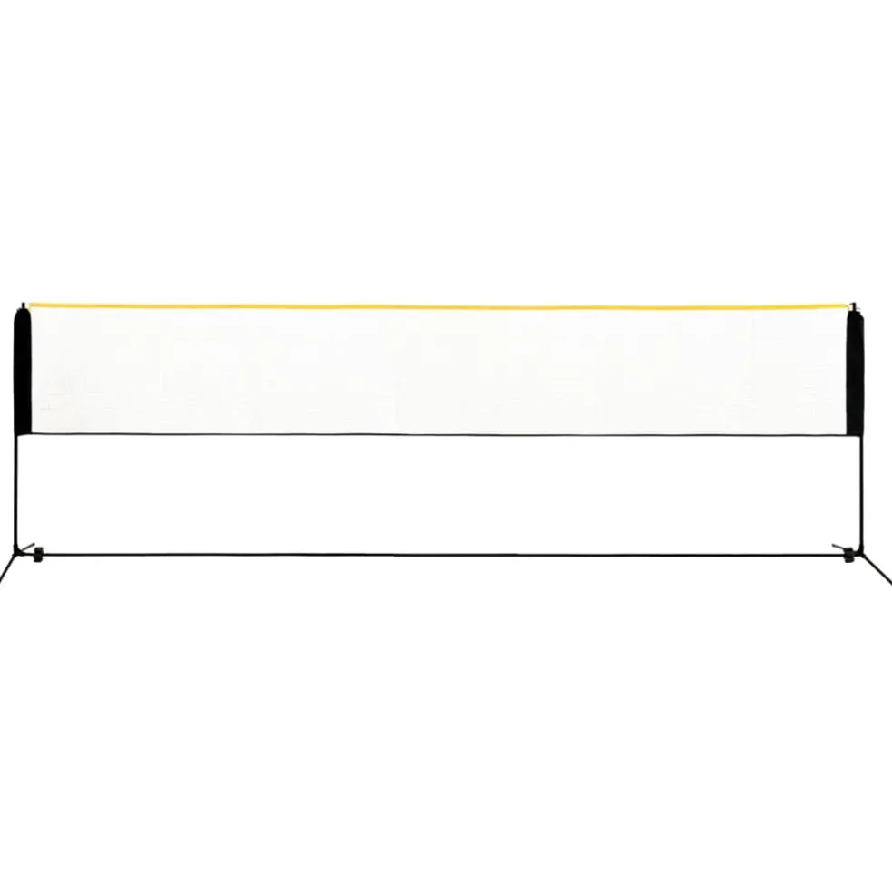 vidaXL Badmintonnet verstelbaar 500x103x94-158 cm metaal