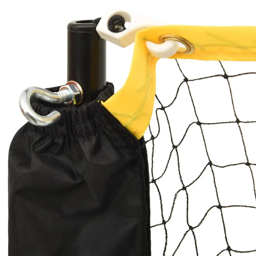 vidaXL Badmintonnet verstelbaar 500x103x94-158 cm metaal