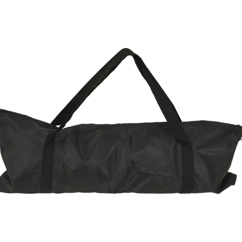 vidaXL Badmintonnet 600x155 cm PE-stof geel en zwart