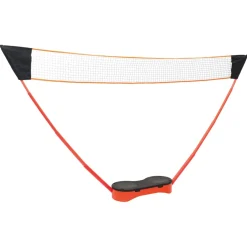 vidaXL Badmintonset met 2 rackets, net en opbergkoffer 292x30x152 cm