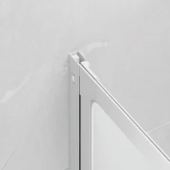 vidaXL Badscherm 3 panelen vouwbaar 117 x 120 cm
