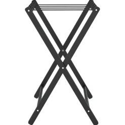 vidaXL Bagagerek 68,5x38x58 cm bamboe zwart