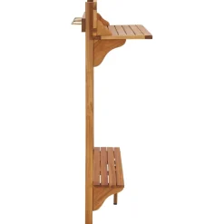 vidaXL Balkonbartafel 90x37x122,5 cm massief acaciahout
