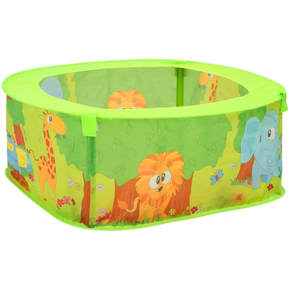 vidaXL Ballenbak voor kinderen met 300 ballen 75x75x32 cm