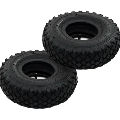 vidaXL Banden/binnenbanden voor steekwagens 3,00-4 260x85 rubber 2 st