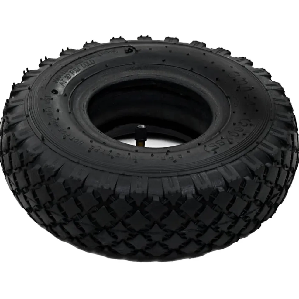 vidaXL Banden/binnenbanden voor steekwagens 3,00-4 260x85 rubber 2 st