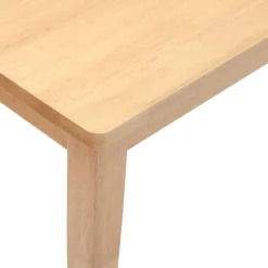 vidaXL Bank 110 cm massief hout rubber