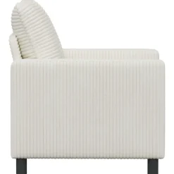 vidaXL Bank Crèmekleurig 76 x 81 x 87,5 cm Polyester