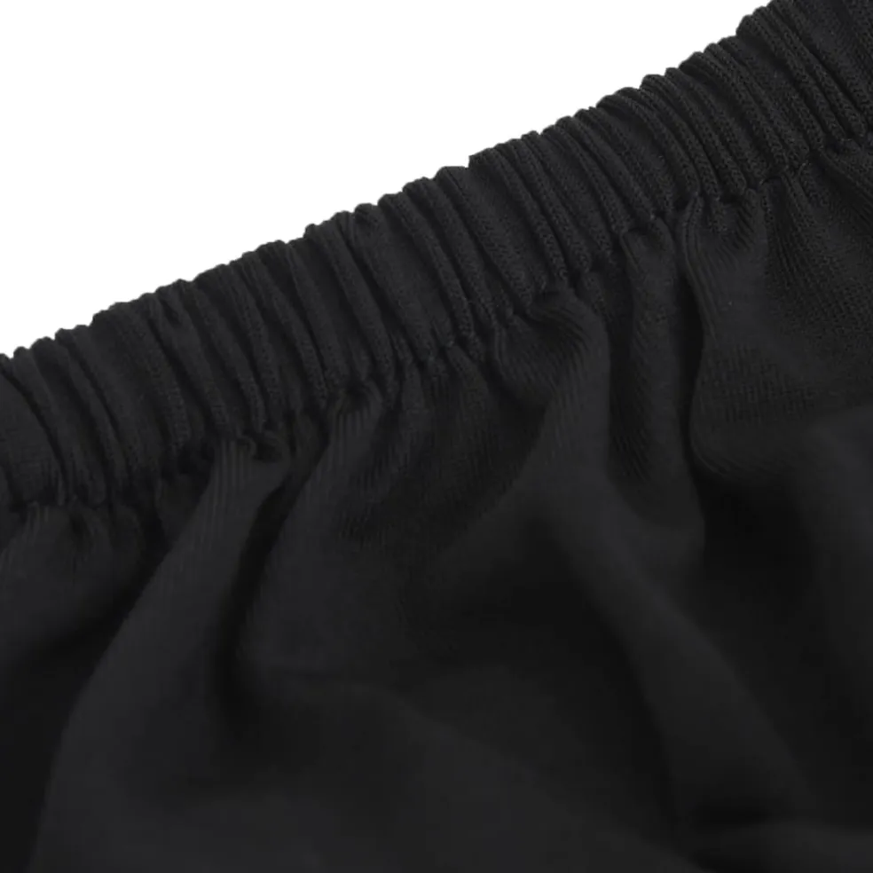 vidaXL Bankhoes stretch polyester jersey zwart