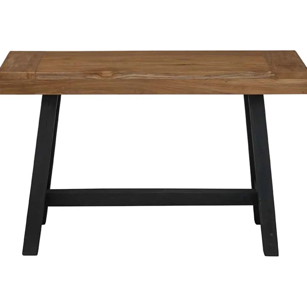 vidaXL Bankje 80 cm massief teakhout
