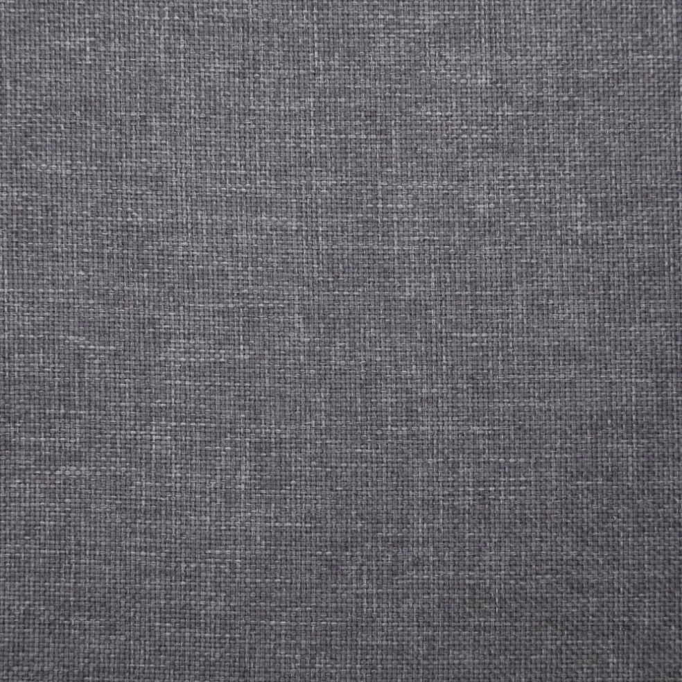 vidaXL Bankje 139,5 cm polyester lichtgrijs