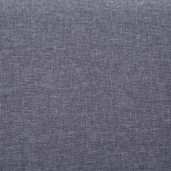 vidaXL Bankje met opbergvak 116 cm polyester lichtgrijs
