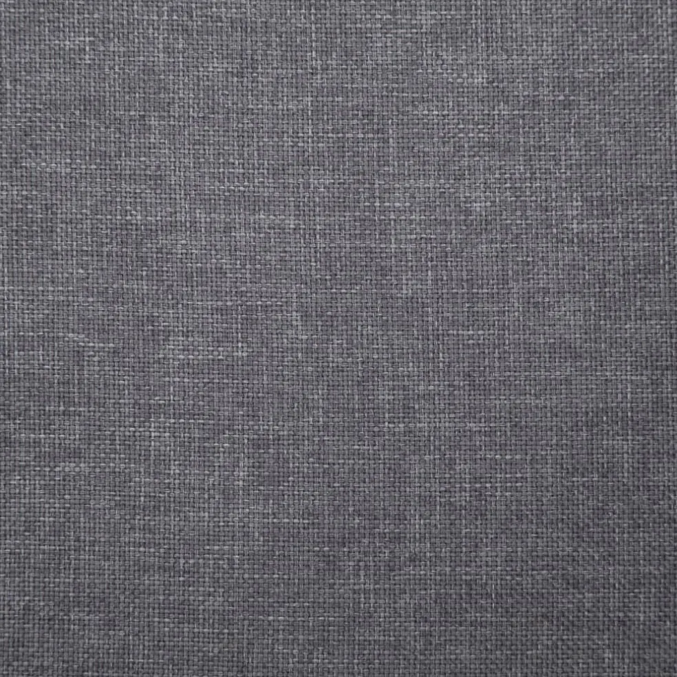 vidaXL Bankje met opbergvak 116 cm polyester lichtgrijs