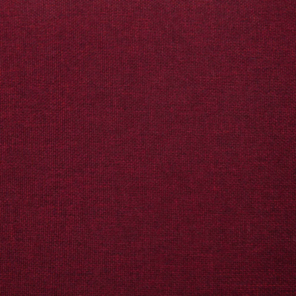 vidaXL Bankje met opbergvak 116 cm polyester wijnrood