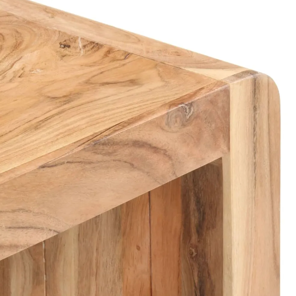 vidaXL Bankje 110x38x46 cm massief acaciahout