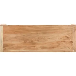 vidaXL Bankje 110x38x46 cm massief acaciahout