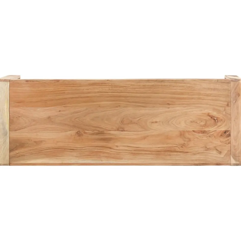 vidaXL Bankje 110x38x46 cm massief acaciahout