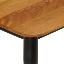 vidaXL Bankje 160x40x45 cm massief mangohout en ijzer