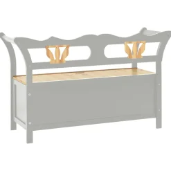 vidaXL Bankje 107x45x75,5 cm massief vurenhout