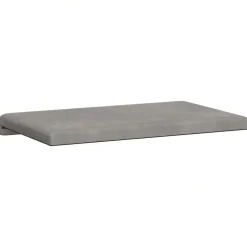 vidaXL Bankkussen fluweel Lichtgrijs Diepte 35 cm