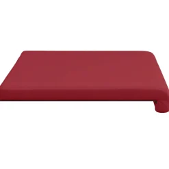 vidaXL Bankkussen Kunstleer Wijnrood Diepte 35 cm