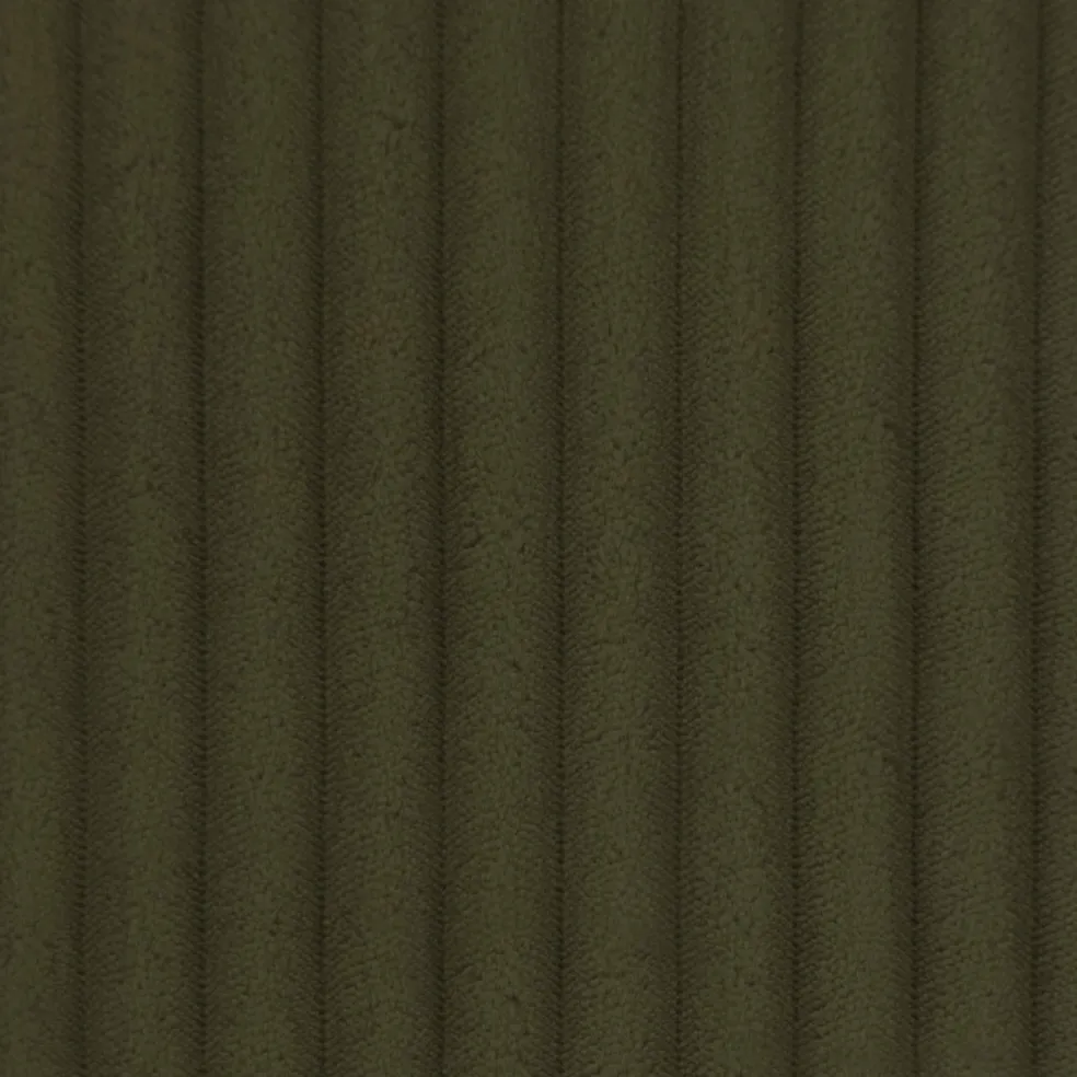 vidaXL Bankkussen Pluche Corduroy Groen Diepte 35 cm