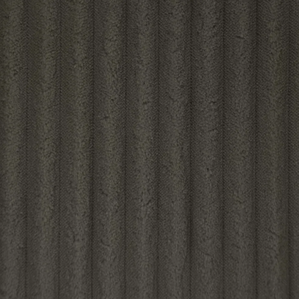 vidaXL Bankkussen Pluche Corduroy Antraciet Diepte 35 cm