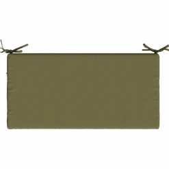 vidaXL Bankkussen SOEST 100% Polyester Olijfgroen 80 x 40 x 5 cm