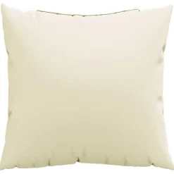 vidaXL Bankkussens 4 st 40x40 cm stof crèmekleurig