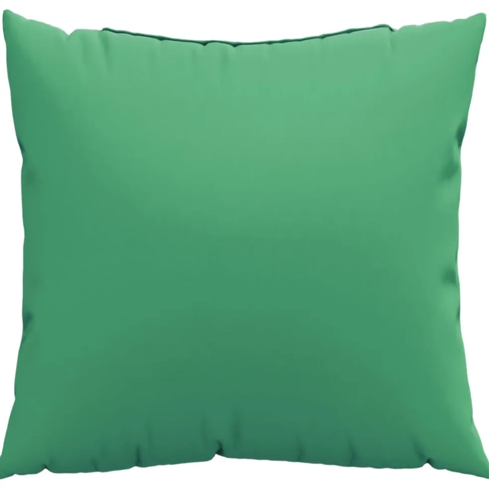 vidaXL Bankkussens 4 st 60x60 cm stof groen