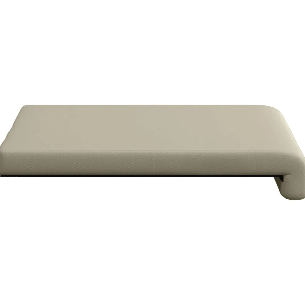 vidaXL Bankkussen 2 st Textured Velvet Zand Diepte 35 cm