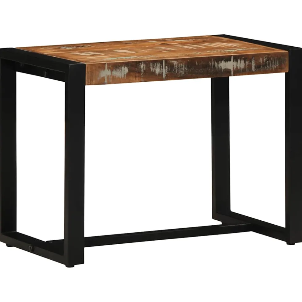 vidaXL Bank Multicolor 60x35x45 cm Massief Hout Hergebruikt
