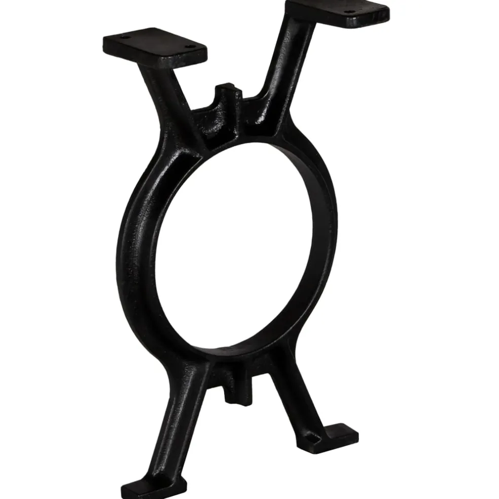 vidaXL Bankpoten 2 st O-frame gietijzer