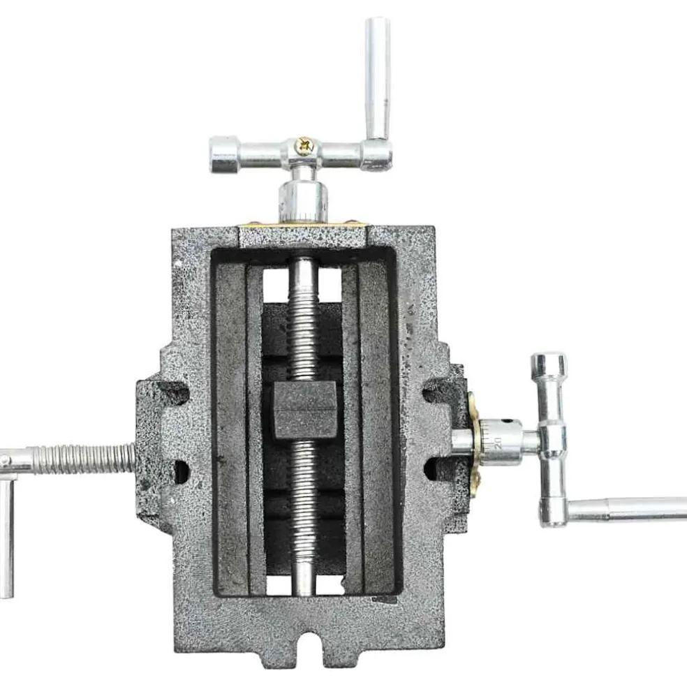 vidaXL Bankschroef handmatig 70 mm