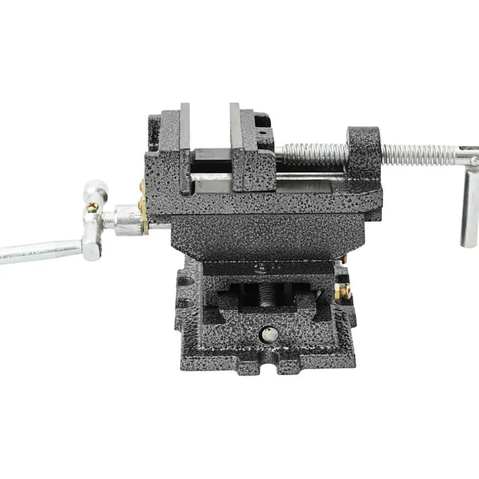 vidaXL Bankschroef handmatig 70 mm